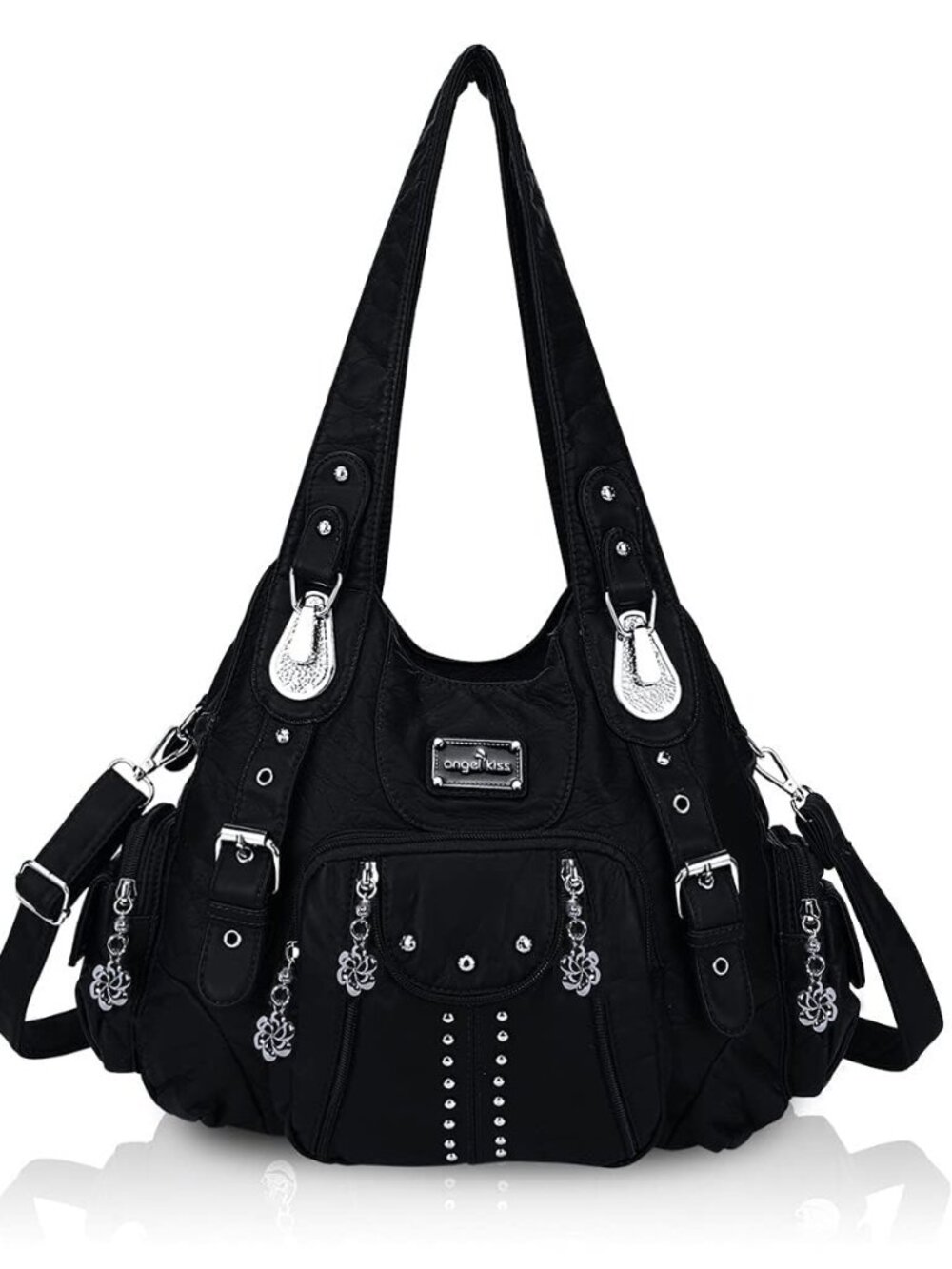🆕 Handbags for Women Soft PU Leather Large Hobo Bags for Ladies Top Handle - Picture 8 of 8